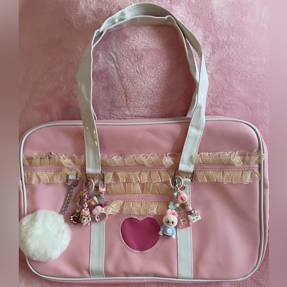 KAWAII PINK TOTE BAG